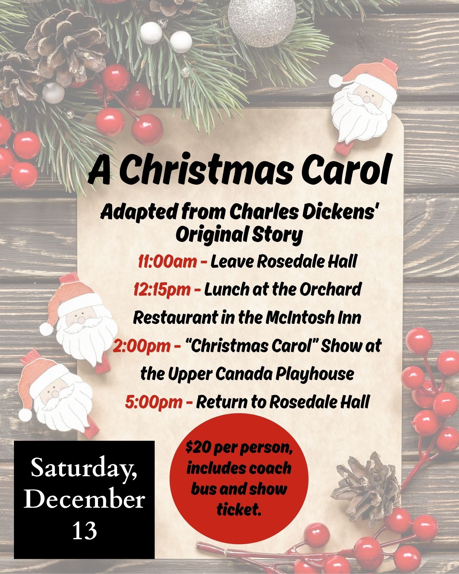 Christmas Carol 2025