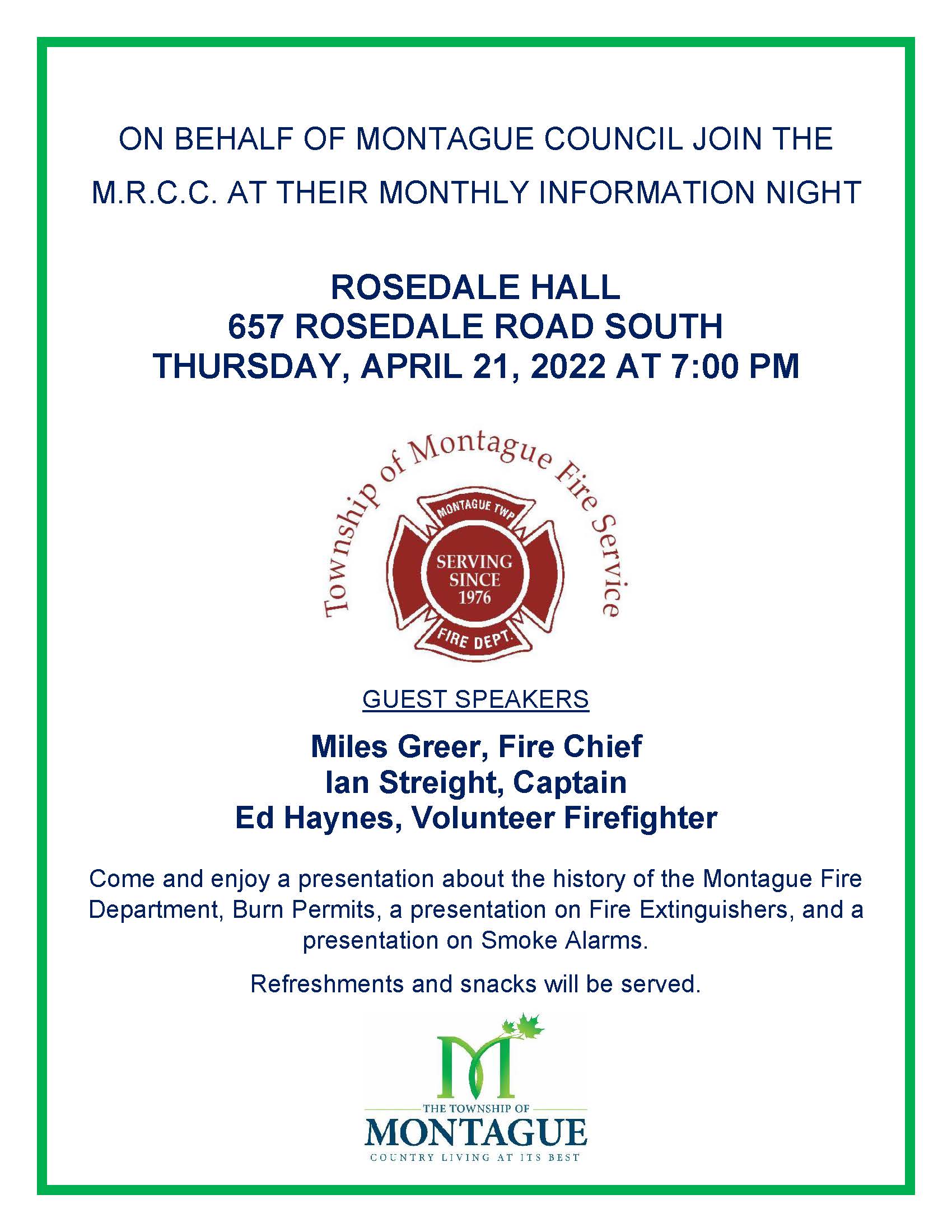Fire Safety Night