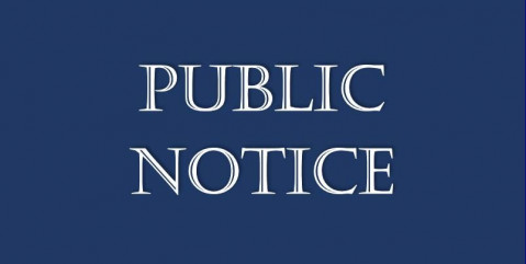 PUBLIC NOTICE OF INTENT TO ADOPT 2021 MUNICIPAL BUDGET