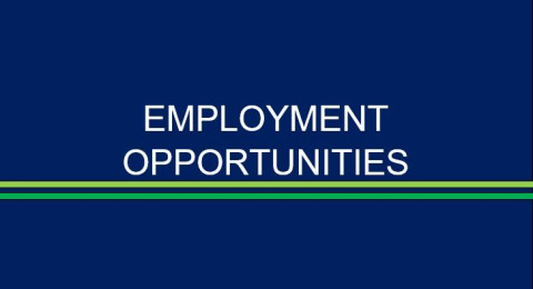 Employment Opportunity - Equipment Operator